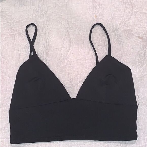 Cropped top black size XS/S - Picture 1 of 2